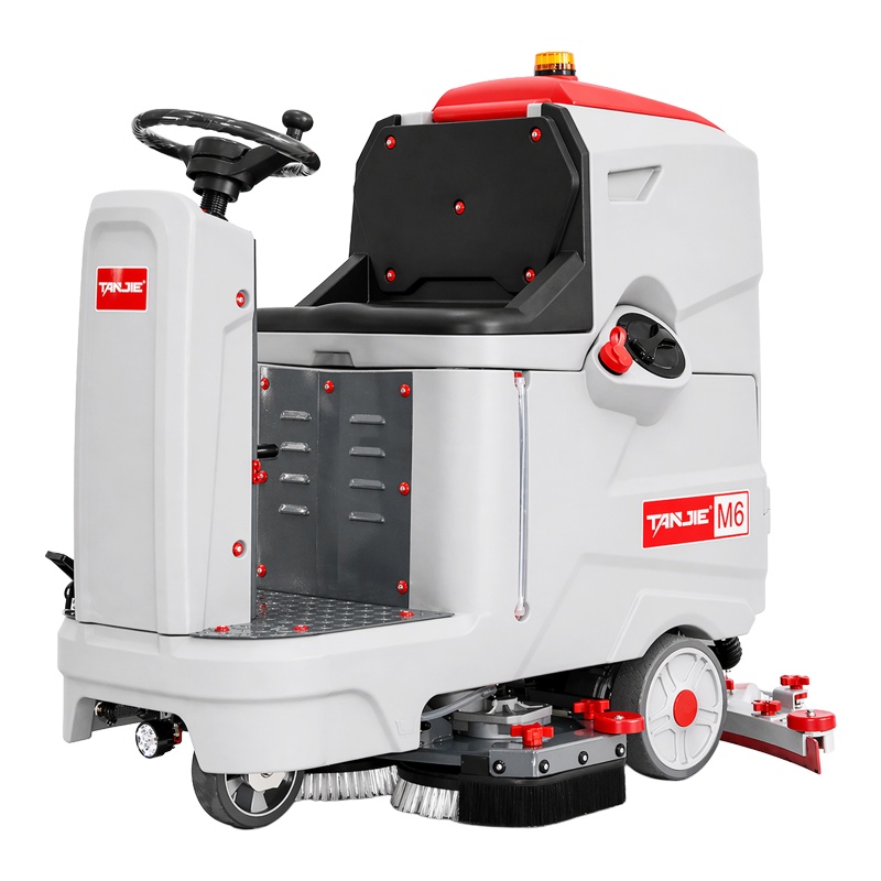 东城坦洁驾驶式洗地机M6【双刷】